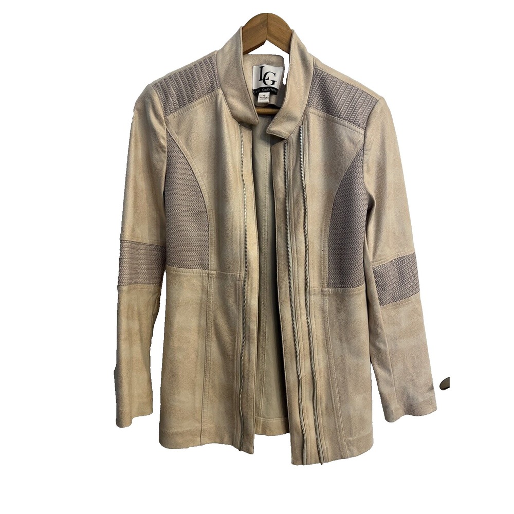 Lena Gabrielle Cream Color Jacket size 4